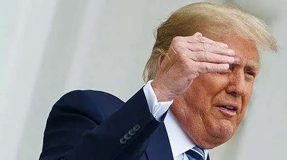 ترامپ: به یکی رای دادم که اسمش ترامپ است 