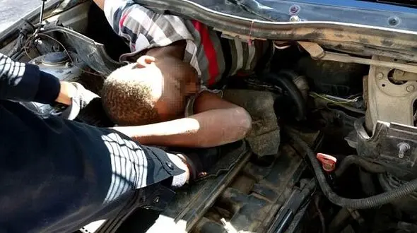 جاسازی وحشتناک مسافران قاچاق+تصاویرعجیب