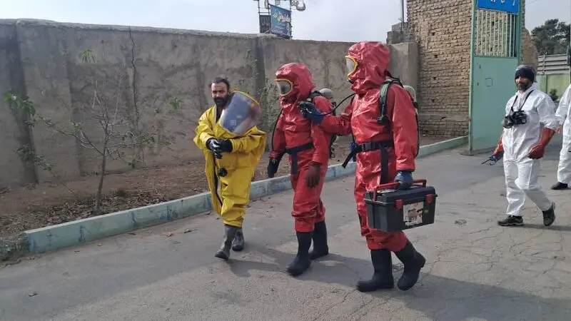 آتش سوزی در کارخانه امونیاک