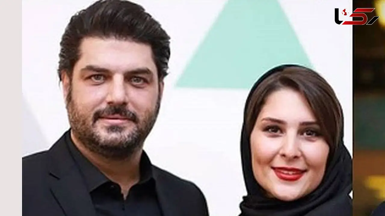 غیرتی شدن سام درخشانی به همسر بدنسازش / همسرش غوغا کرد! + عکس