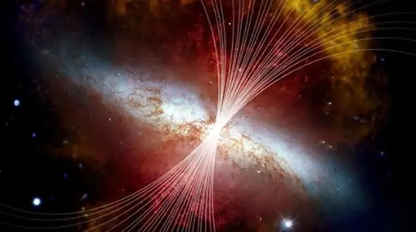 کهکشان سیگار چه شکلی است؟