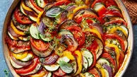 طرز تهیه راتاتوی؛ غذای فرانسوی خوشرنگ و سالم با سبزیجات تازه