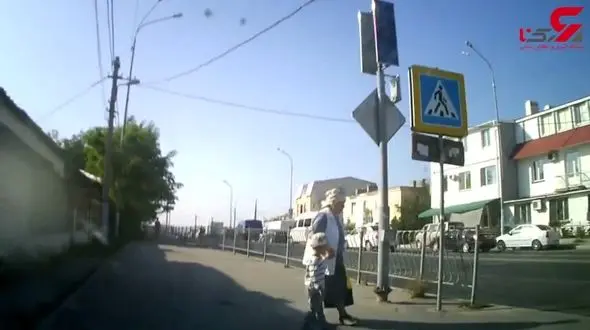 لحظه پایان تلخ زندگی پیرزن مهربان در سانحه دلخراش + فیلم 