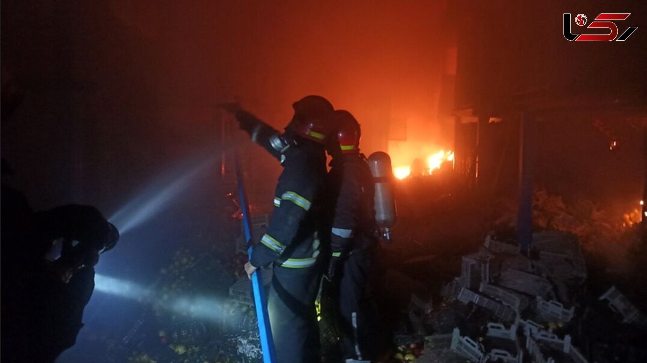 آتش سوزی هولناک در مرکز تجاری فدک مال اصفهان + جزییات