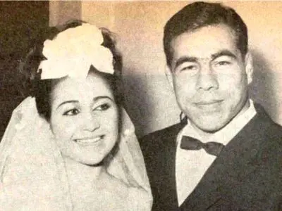 فیلم/ حضور واسطه ازدواج جهان‌پهلوان تختی و شهلا توکلی در قاب تلویزیون / افشای راز ۶۰ ساله ازدواج جهان پهلوان در شب یلدا