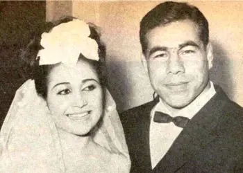 فیلم/ حضور واسطه ازدواج جهان‌پهلوان تختی و شهلا توکلی در قاب تلویزیون / افشای راز ۶۰ ساله ازدواج جهان پهلوان در شب یلدا