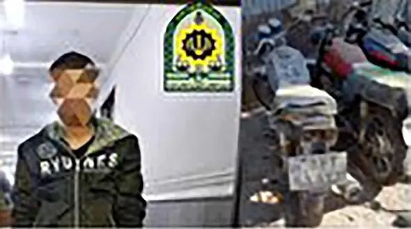 کشف 3 دستگاه موتور سیکلت سرقتی در آبادان 