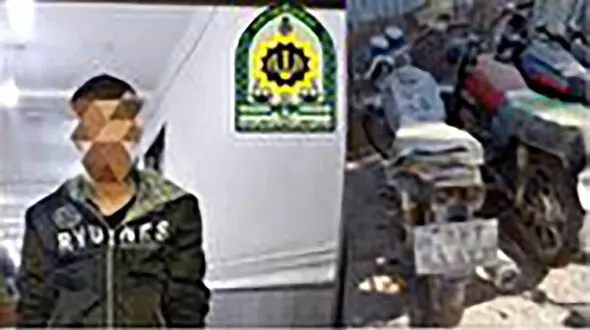 کشف 3 دستگاه موتور سیکلت سرقتی در آبادان 