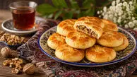 طرز تهیه شیرینی میان‌ پر گیلانی؛ شیرینی سنتی و خوشمزه شمالی با مغز گردو