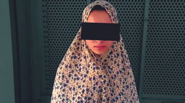 عکس / اعتراف سیاه دختر 17 ساله / عروس را کشتم چون عاشق داماد مشهدی بودم!