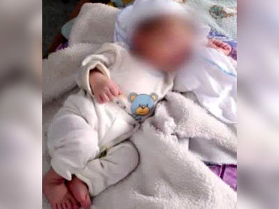 نوزاد رها شده به شیرخوارگاه احسان تحویل داده شد / حال نوزاد خوب است + فیلم
