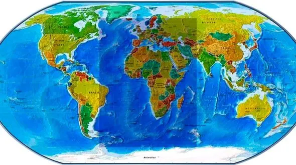 رد پای یک ایرانی در مادر کل نقشه های جهان + عکس