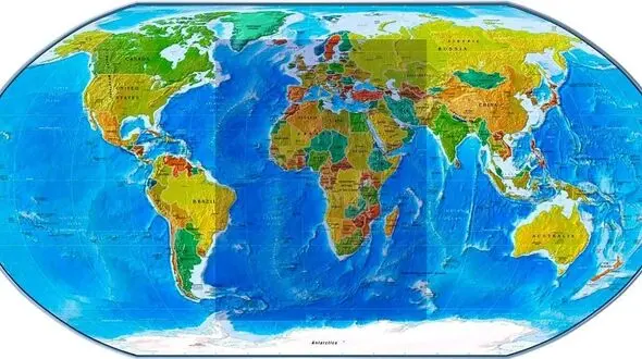 رد پای یک ایرانی در مادر کل نقشه های جهان + عکس