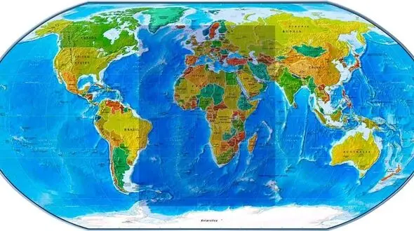 رد پای یک ایرانی در مادر کل نقشه های جهان + عکس