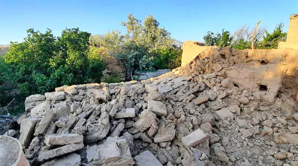 جزئیات زلزله شدید خراسان شمالی + عکس خانه های تخریب شده
