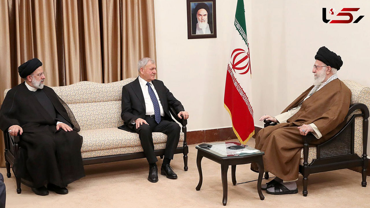 مقام معظم رهبری در دیدار با رئیس جمهور عراق: پیشرفت، سعادت، استقلال و اعتلای عراق برای ایران بسیار مهم است 