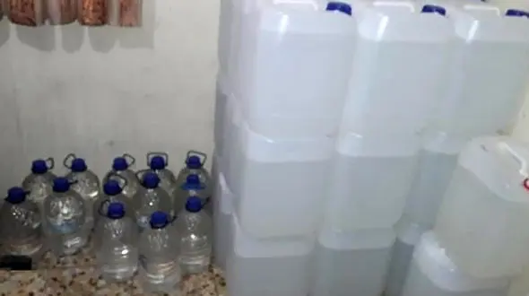 کشف الکل های غیر بهداشتی در اراک 