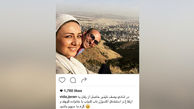 ثبت لحظه شادی وصف ناپذیر بازیگر زن ایرانی در کنار همسرش! +عکس سلفی 