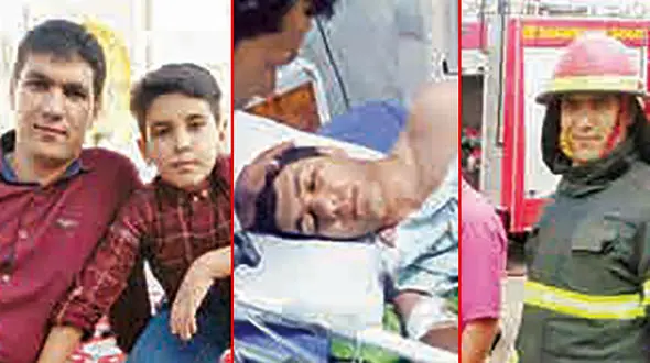 سرنوشت وحشتناک / آتش‌نشان مشهدی داخل دیگ آب جوش یک کارخانه افتاد + عکس های دلخراش