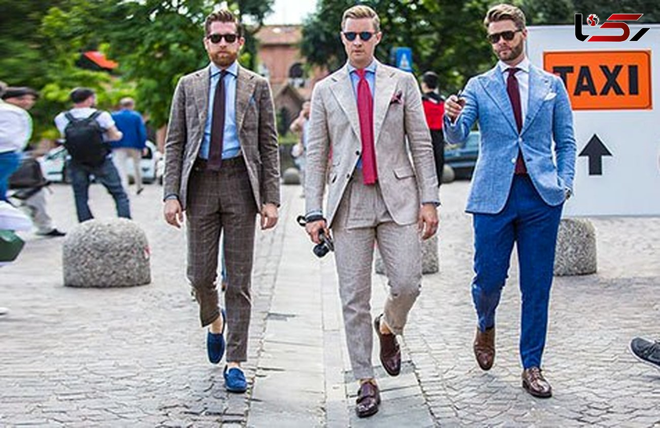 ست کردن رنگ کت و شلوار مردانه با کفش +تصاویر دیدنی