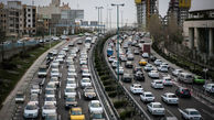 ترافیک در آزادراه تهران - کرج - قزوین سنگین است