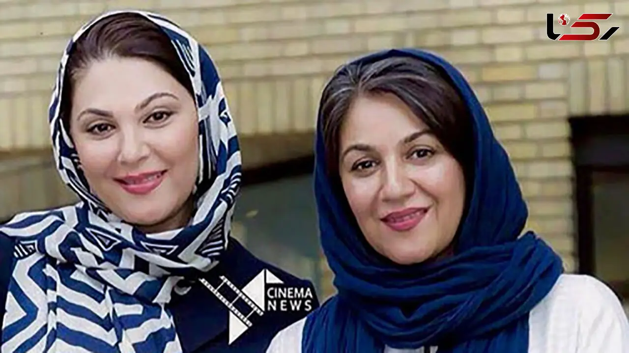 این عکس خصوصی 2 خواهر بازیگر  نباید منتشر می شد ! + عکس خانوادگی