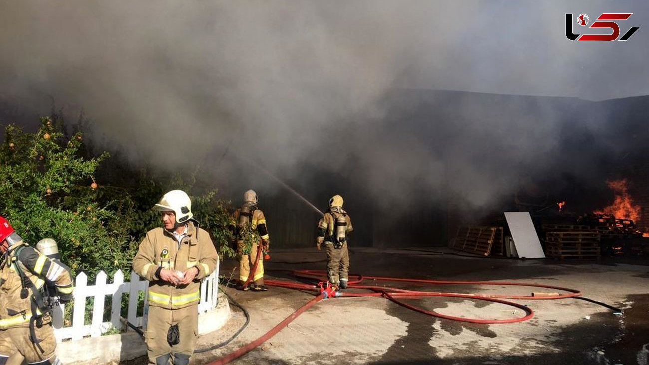 حادثه وحشتناک برای 8  آتش‌نشان در پردیس + فیلم و عکس