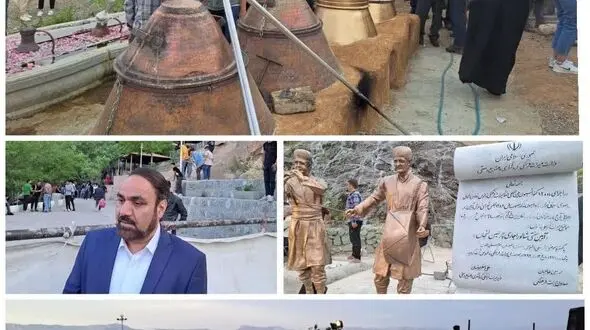 آبشار شاهلولاک برند گردشگری چرمهین است / برگزاری آئین های کهن درچرمهین رونق گردشگری را به همراه دارد