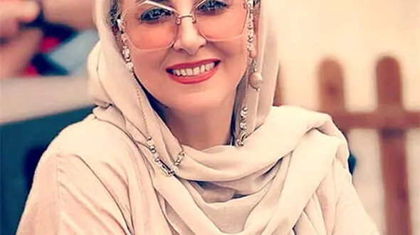 گاف وحشتناک مرجانه گلچین در برنامه زنده تلویزیونی | تصاویر مرجانه گلچین و همسرش کریم آتشی