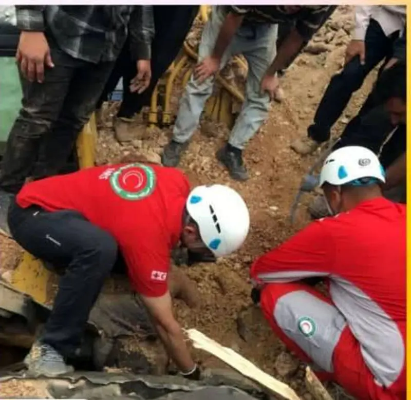 ریزش معدن در داراب