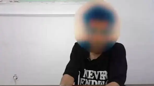 فیلم  صحنه چاقو زدن به افسر پلیس که مهربان بود + اعترافات لیدر وابسته به اسرائیل در آتش زدن مسجد ابوذر تهران 