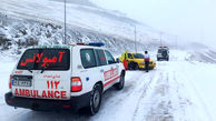امداد رسانی اورژانس همدان به ۲۷۵ مصدوم در برف و  کولاک