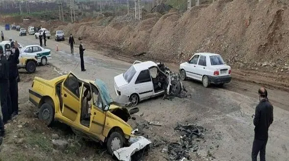 5 قربانی در قاجعه مرگبار جاده تخت سلیمان