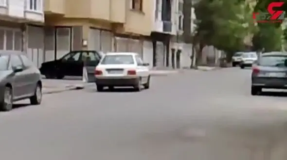 خونسردی واقعا عجیب  دزدان مسلح بانک ملت مشهد + فیلم شوک آور