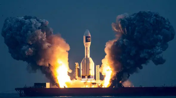China launches Gravity-1 rocket from sea 