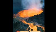پدیده آتشفشان از نگاه دوربین + فیلم