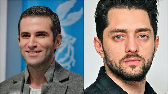 فیلم رقصیدن هوتن شکیبا و بهرام رادان وسط مردم! / هوتن قر کمری می ده !