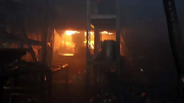 حریق آخرین محله فقیر نشین پایتخت کره جنوبی را نابود کرد