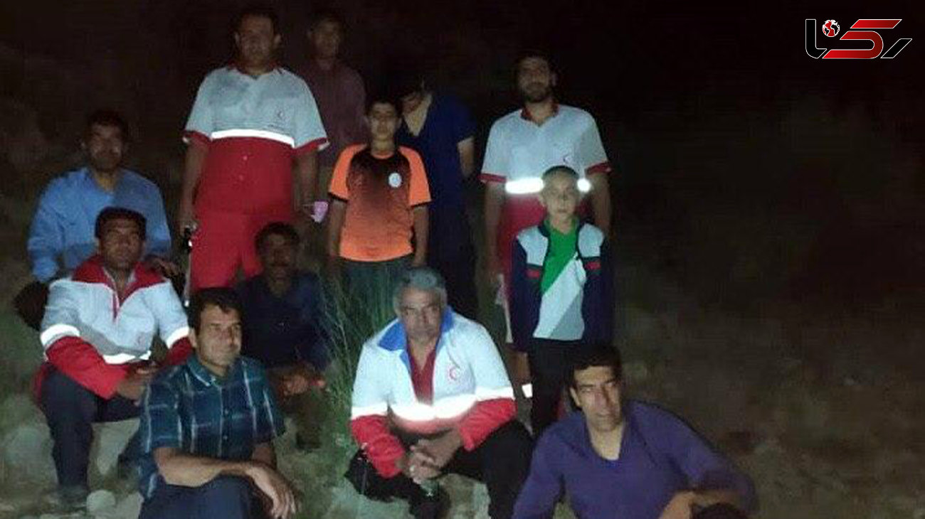 نجات 2 نوجوان گمشده در ارتفاعات کوه مدوار
