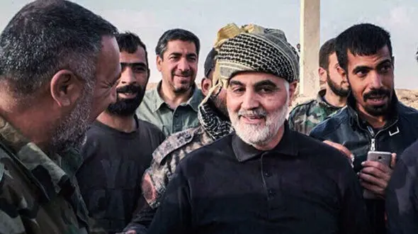 سردار سلیمانی: سربازان مجهز امریکایی از ترس پوشک می پوشند! 
