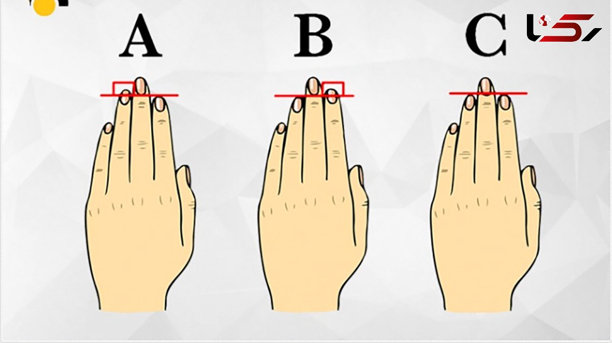 تست : شخصیت شناسی از روی انگشتان دست !