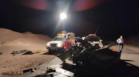 مرگ هولناک یک خانواده در جاده اردکان / در تصادف پژو با تریلی رخ داد