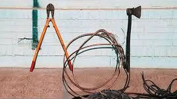 پایان کار سارق مسلح سیم برق در شوش