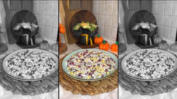 سالاد مرغ و انار یک سالاد پاییزی + فیلم