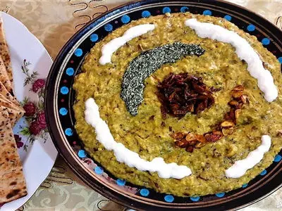 آموزش غذای ایلامی به اسم بابایاری