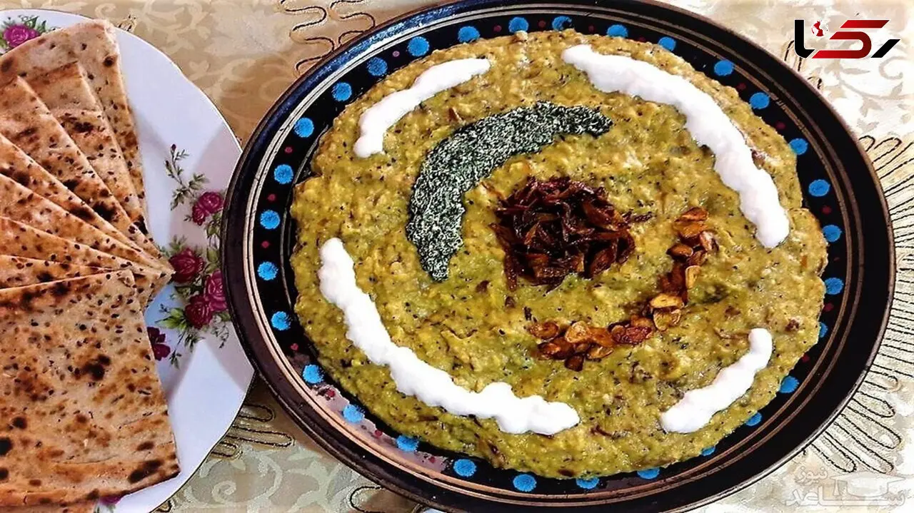 آموزش غذای ایلامی به اسم بابایاری