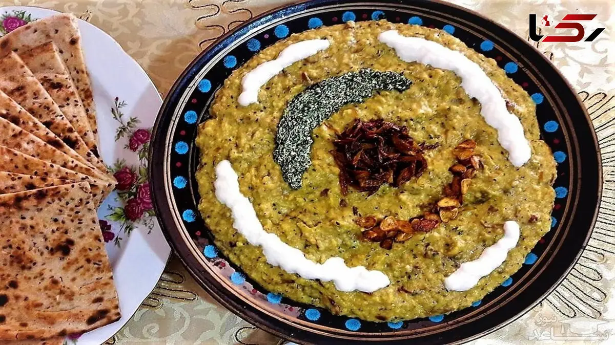 آموزش غذای ایلامی به اسم بابایاری