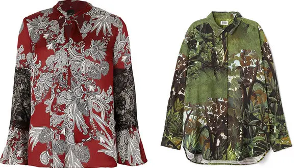 گزارش تصویری از لباس‌هایی با طرح‌های چاپی عجیب و زیبا