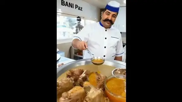 فیلم /  انیمیشن بهنام بانی در نقش معلم، گچکار، مجری سمت خدا و رییس جمهور پزشکیان