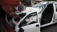 5 کشته در تصادف هولناک کامیون با تیبا در جاده دامغان